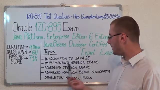 1Z0-895 – Java Exam JavaBeans Developer Test Expert Questions смотреть онлайн