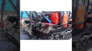 Гусеничный трактор ТЛС-5 Барнаулец для сельского хозяйства  Инстаграм завода altailesmash