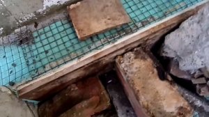 Как сделать бетонные ступеньки с помощью временной опалубки \Stairs made from concrete