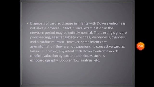 Down Syndrome (Trisomy 21) Simplified смотреть онлайн