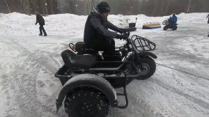 Мото-масленица 2020. Мотоциклы Скаут 4-CVT и Скаут-Сафари с сухим сцеплением.