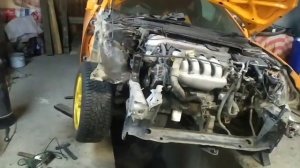 Замена ноуската Toyota Celica как менять морду