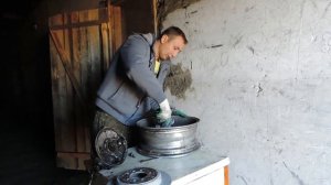 самодельная ступица для к 750 под авто колесо