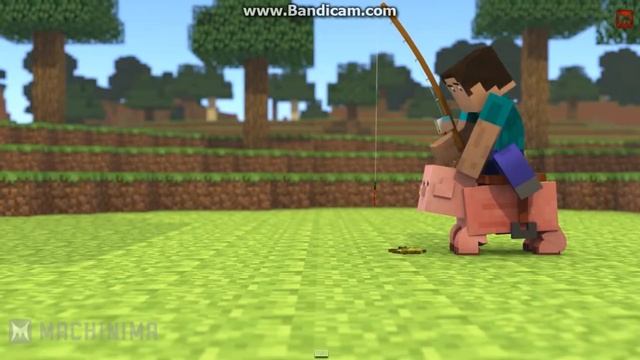 как свинья полюбила морковь майнкрафт смотреть онлайн