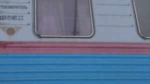 ЭП2К-092 с вагонами лабораториями