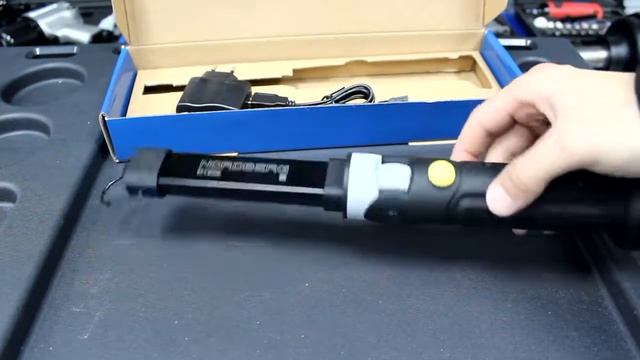 Светодиодный фонарик аккумуляторный Nordberg 1909 смотреть онлайн