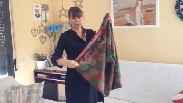 Как сделать из шарфа капюшон легко и просто! #ВЛОГ #Испания