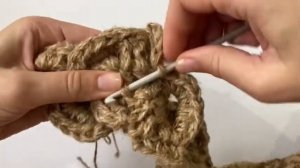 ⚜️Ковер из джута⚜️Плотный и мягкий узор⚜️ knitted carpet