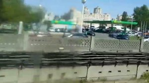 ??Метро Киева, поездка «Крещатик»–«Лесная» // 5 мая 2017 года