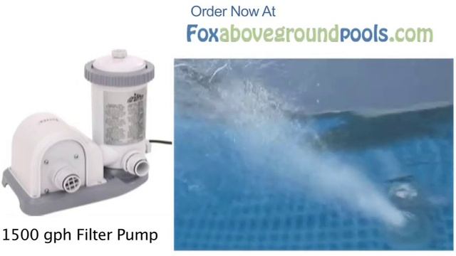 Intex 1500 gph Pool Filter Pump 56635E Set Up Video Instructions смотреть онлайн
