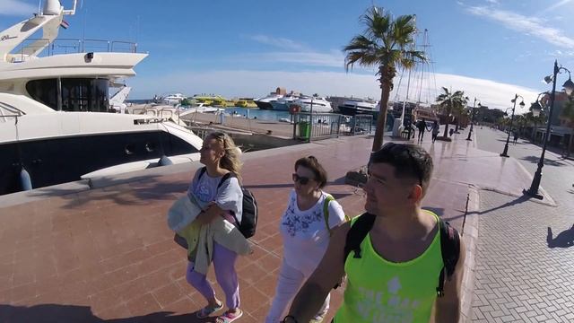 La Rosa Waves Beach & Aqua Park 4* 2021 набережная в Хургаде - Марина Бэй. смотреть онлайн