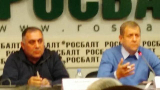 Прессконференция Олега Зубкова. Вся правда о захвате парка Тайган.