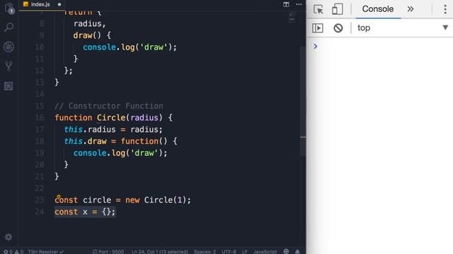 JavaScript Constructor Functions смотреть онлайн