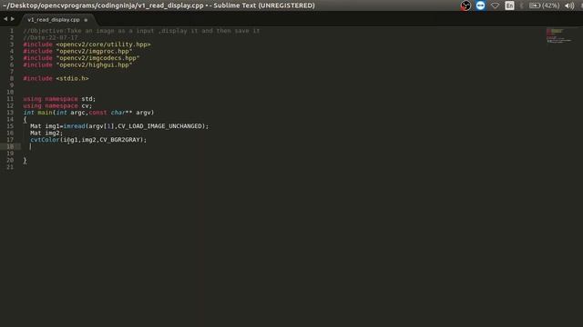 Colour to black n white | Opencv tutorial 01 | image processing