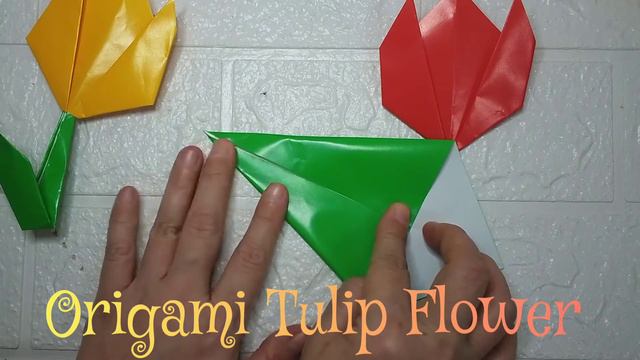 How to make origami tulip 2 d- Easy Tutorial ~ Origami Fun Channel #origami #OrigamiFunChannel смотреть онлайн
