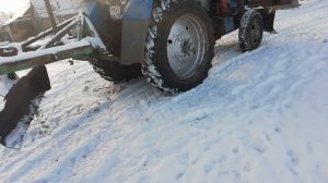 САМОДЕЛЬНАЯ СНЕГОУБОРОЧНАЯ ТЕХНИКА для ТРАКТОРА МТЗ 82