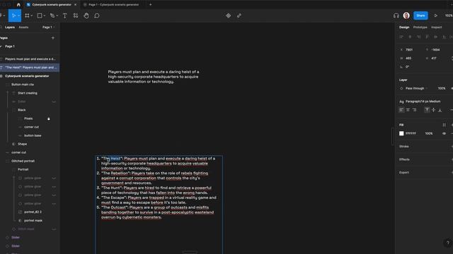 Cyberpunk website design using AI смотреть онлайн