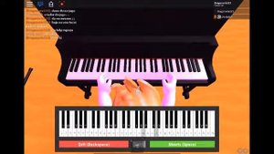 Determination - Toby Fox - Piano Roblox!