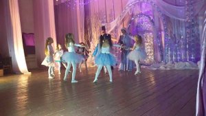 танец белые снежинки