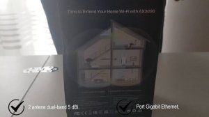 Tenda A33 | Unboxing | Range Extender Wi-Fi 6 AX3000