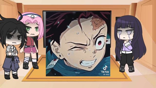 | Реакция на прошлую жизнь Наруто | Наруто × Незуко | 1/1 | Naruto as Nezuko |