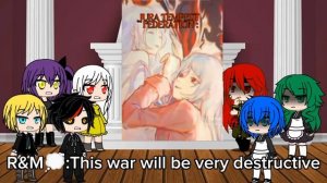 Past Primordial Demons React to Rimuru tempest part 2 |Gacha Reaction |