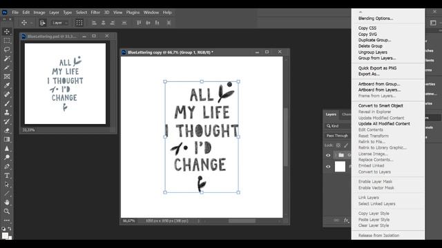 Change the color on SVG fonts using Photoshop смотреть онлайн