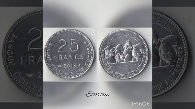Триллионы монет на старте. Коморы монета 25 франков 2013. Монеты Коморские острова 1890. Американская монета остров. Капри остров монета.