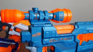 NERF Elite 2.0 Phoenix Новинка Крутой НЕРФ Автоматический Бластер на батарейках Трансформер