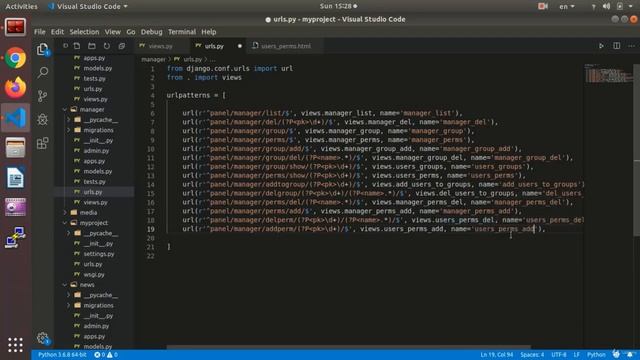 Add User's Permission | Python and Django