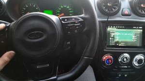 проверка работоспособности кнопок на руле после его установки