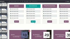 Comparison Snippets Odoo, Comparison Blocks Odoo