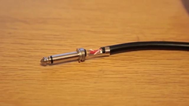 How to wire 6.3mm 1/4" mono jack for instrument/Guitar lead смотреть онлайн