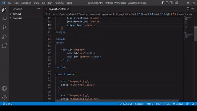 Frontend Pagination with Vanilla JavaScript Tutorial