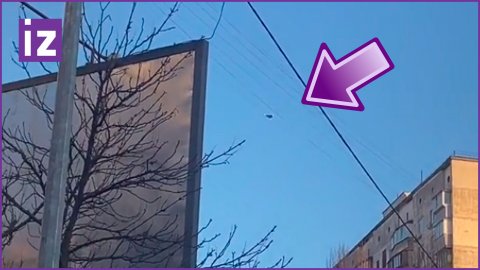 Ударный дрон летит по своим делам: просто обычное утро в Киеве - ПВО не «вывозит»