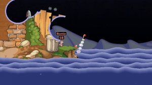 Worms World Party gameplay (PC Game, 2001)