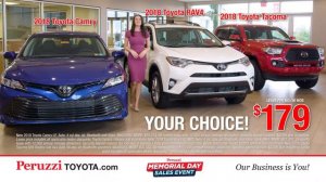 Peruzzi Toyota – Memorial Day Sales Event!