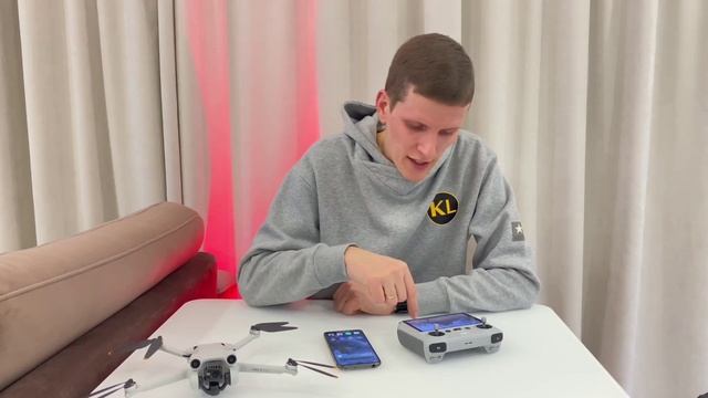 Передача файлов DJI mini 3 pro Пульт RC смотреть онлайн