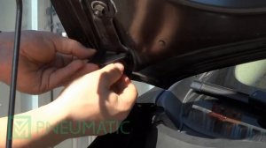 Установка амортизаторов (упоров) капота для Opel Mokka (арт. KU-OP-MO00-00) от upory.ru