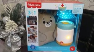 Набор Fisher-Price медвежонок и ночник