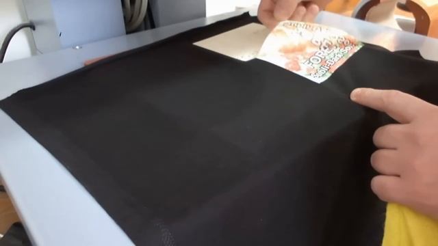 Нанесение термотрансферов на ткань смотреть онлайн