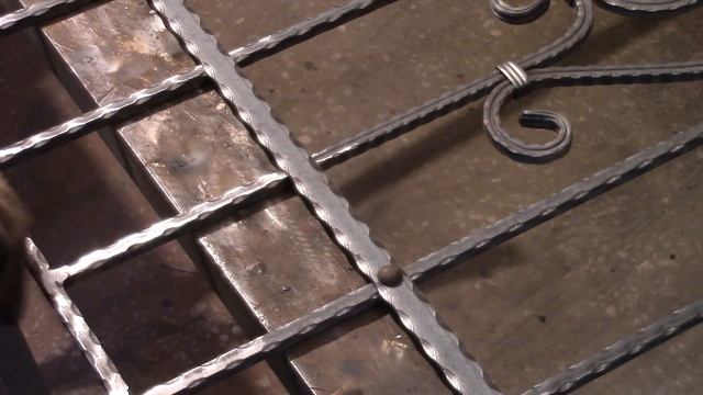 Решетки на окна  и кованый узор для новичков смотреть онлайн