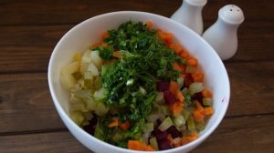 Винегрет классический рецепт