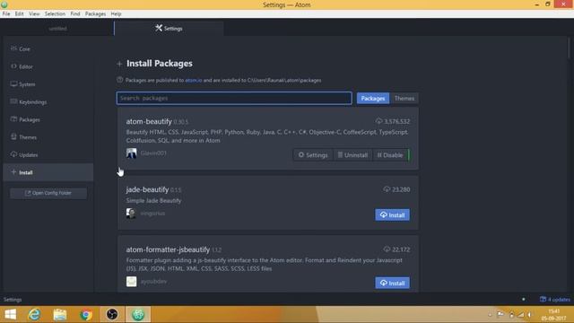 Python Programming from Scratch - 44 - Atom