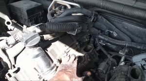 2011 Infiniti QX56 starter removal