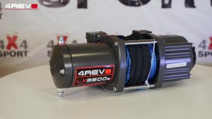 Лебедка 4REVO LX3500s . Видео 360°. ATV лебедки 4REVO для квадроциклов и снегоходной техники