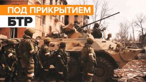 Штурм администрации и здания гостиницы близ «Азовстали» — видео