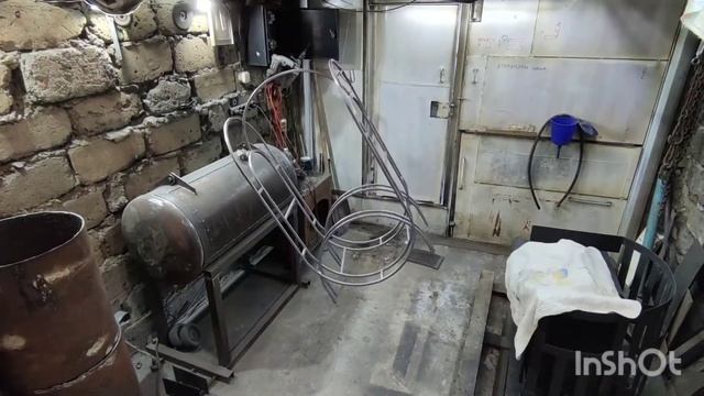 Дровница из профильной трубы 10*10мм #metallovar_welding #сварка #шов #шлак смотреть онлайн