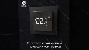 Сенсорный терморегулятор для теплого пола Умный дом Werkel