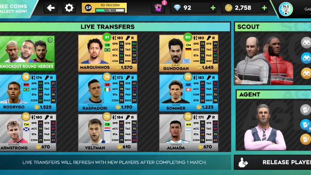 DLS 23 | Open 2x Free Legendary Agent in Dream League Soccer 2023